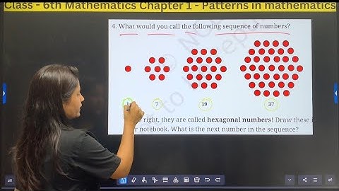 Chapter - 1 Patterns in mathematics ( Ganita Prakash ) | Class 6th | Maths #class6th #maths #ncert
