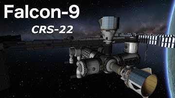 Falcon 9 - CRS-22 (Cargo Dragon) | Mission Breakdown (Kerbal Space Program)