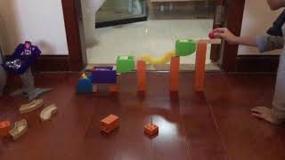 New marble run: trix tracks