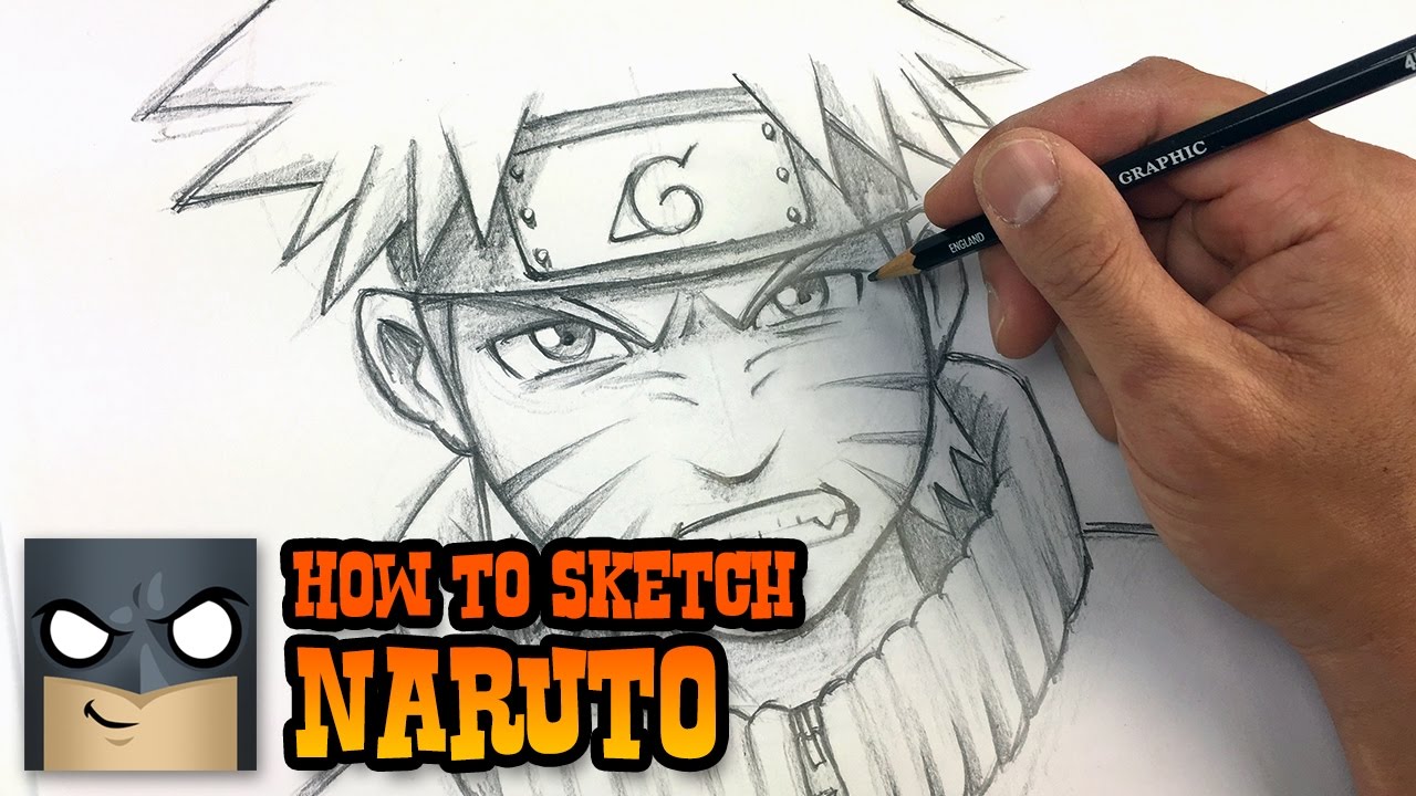 How to Draw Naruto  Sketch Tutorial - KidzTube