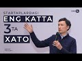 STARTAPlardagi eng katta 3 ta XATO - Akmal Payziyev