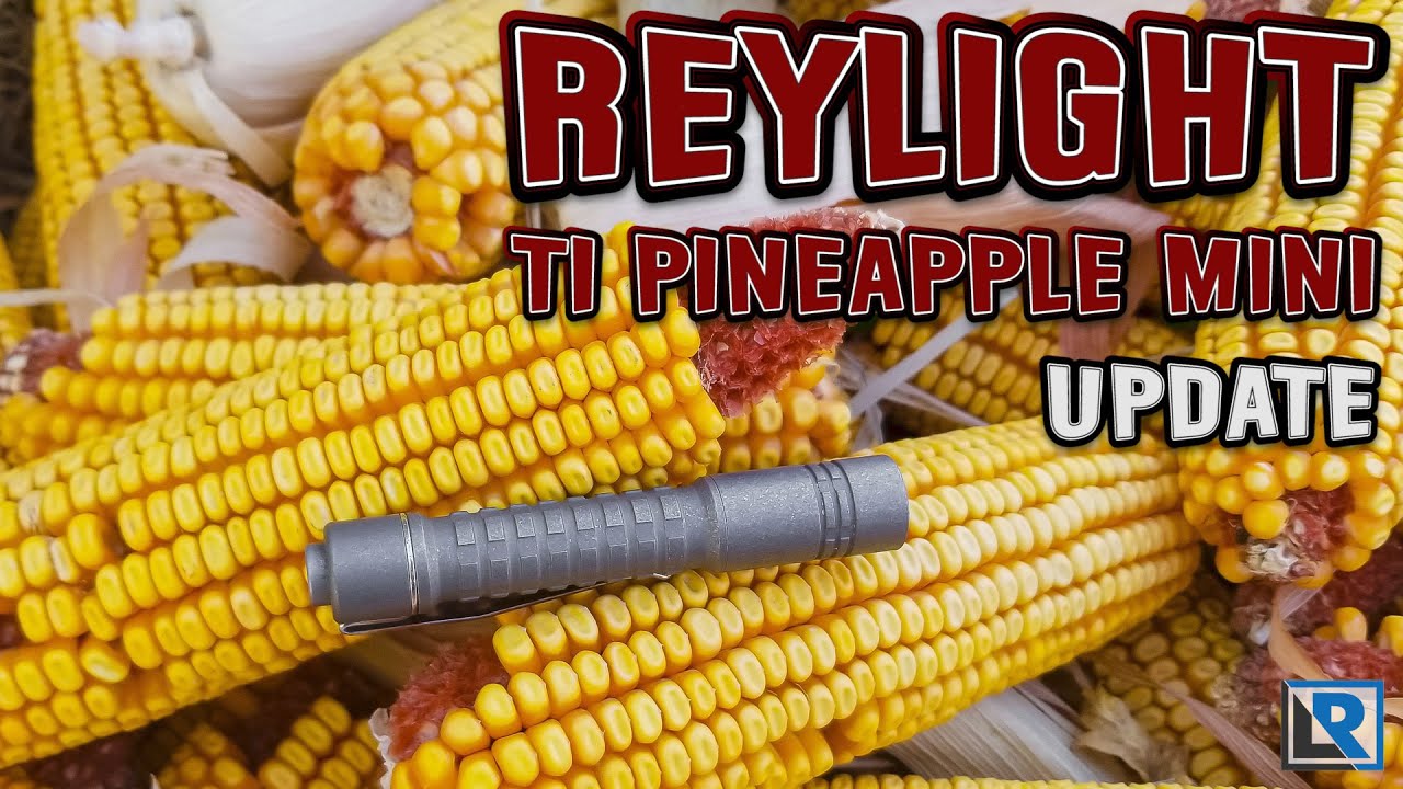 Reylight Ti Pineapple Mini Review (Brass Preorder, Nichia 219B R9080, 10440, Titanium)