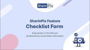 SharinPix Feature - Checklist Form