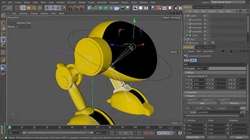 Tutorial: Build & Animate a Two-Legged Walker in C4D: Part 2-1