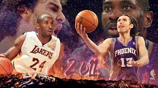 Kobe \& Pau Duel Steve Nash \& Jason Richardson as Suns Light Up Staples | Full Highlights