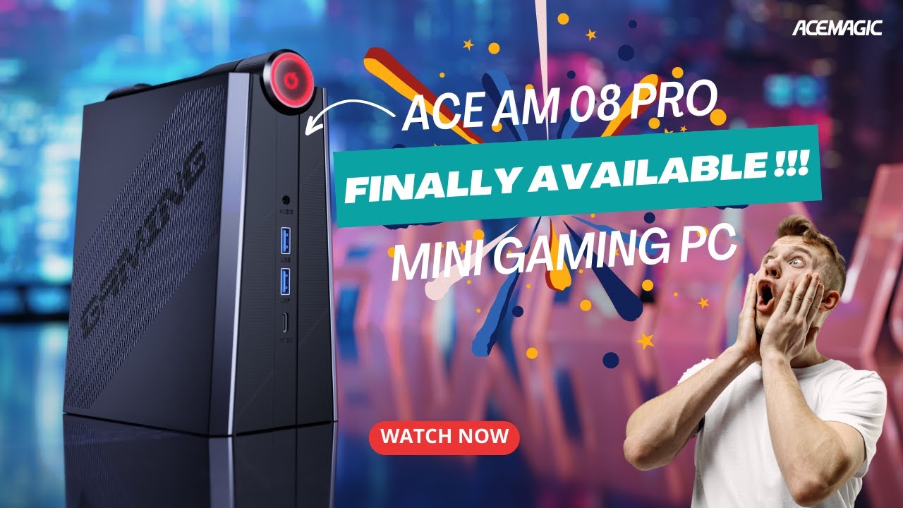 📢ACE AM08 Pro Mini PC Finally available in stock!🤩 🥳