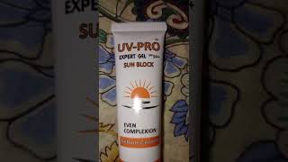 Best Sun Block U.V PRO Expert Gel Spf 50+ #sunscreengel #spfmoisturiser#sunscreencream #sunlotion