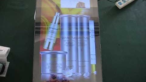 Magic mirror with sensor