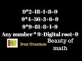 Real fun & beauty of Math Number 9 || Key to the Universe Part-3