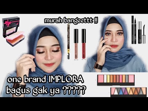 Review Kosmetik Murah Meriah IMPLORA | One Brand Makeup IMPLORA. 