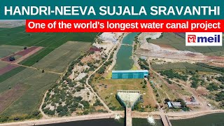 HANDRI-NEEVA SUJALA SRAVANTHI - One of the world's longest water canal project || MEIL