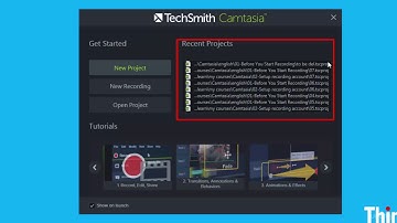 Camtasia 9 - Become a Guru in Creating E Learning Videos : How to launch Camtasia recording