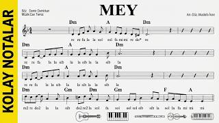 MEY-(Model)--Em--(Play Along)--:Guitar,Keyboard,Flute,Violin,Melodica,Recorder,Ukulele.