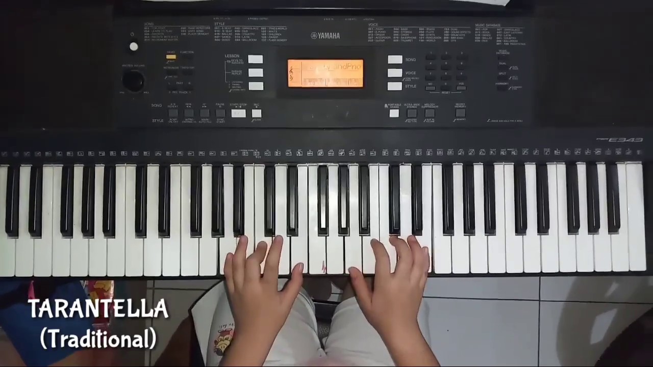 YAMAHA PSR-E344 www.krzysztofbialy.com