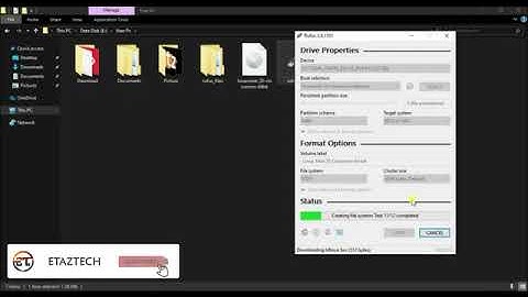 How to Create Bootable USB Flash Drive with Rufus  2020  in Amharic   EtazTecH360p