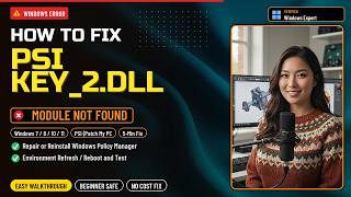 Fix psi_key_2.dll Error!