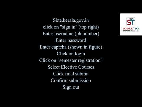 POLYTECHNIC SEMESTER REGISTRATION/SBTE KERALA/POLYTECHNIC STUDENTS