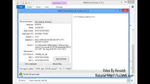 [Hovatek] How To Make An MTK Droid Tools Backup Of An MTK Android Phone