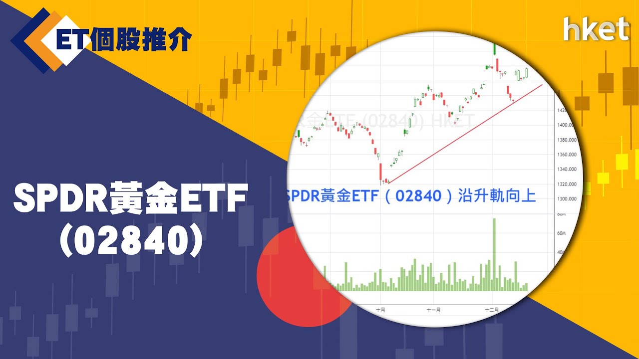 【ET個股推介】SPDR黃金ETF（02840）