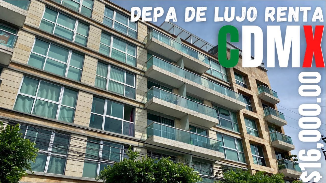 Departamentos en RENTA en CDMX en LA ROMA (2021) apartment on Rent in