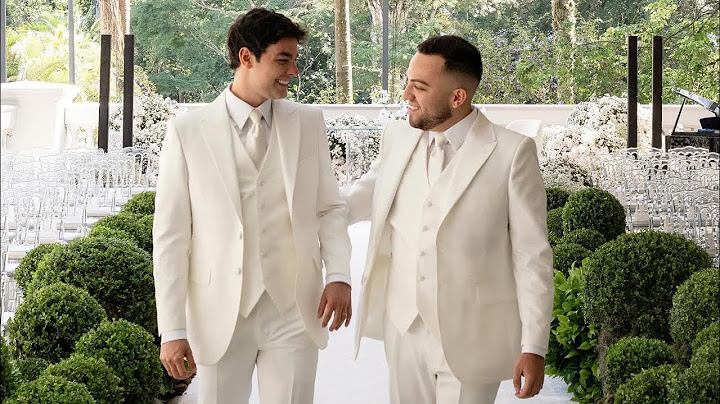 Tudo que aconteceu no casamento de Lucas Rangel e Lucas Bley! ♥️