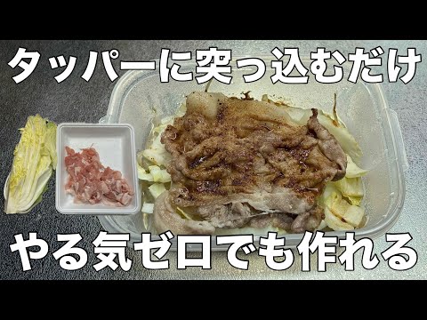 Just put it in a Tupperware!] Super easy and hassle-free steamed