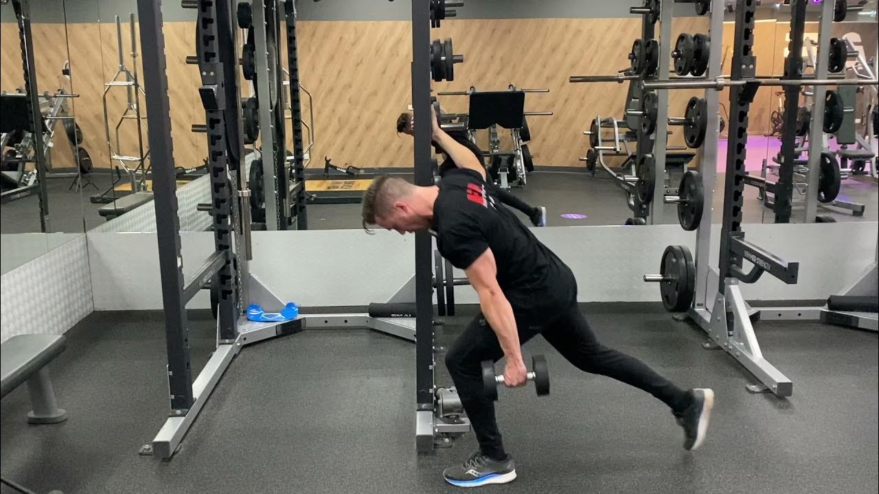 Glute Focused Reverse Lunge (Supported) YouTube