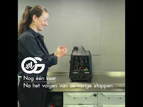 YS4000i Generator starten