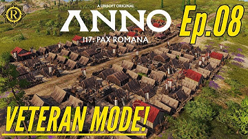 DEPLOY the 1st LEGION! - Anno 117 [VETERAN MODE SANDBOX] - (Episode 8) - 4K - #ubisoftcreator