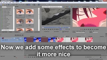 [SonyVegas] AMV Tutorial 1 - Zoom Effect