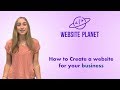 How to create a website for your business