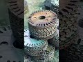 From Scrap Oil Drums to Motor Rotors ⚙️ #shorts #recycle #motor #roter #metalwork #craft #art #how