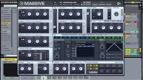 Wiz Khalifa - "Mezmorized" hip hop Lead synth tutorial with NI Massive on Ableton live 9