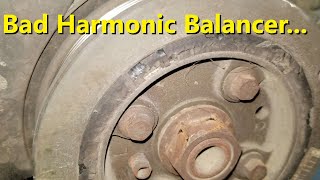 Is your harmonic balancer cracked, cracking, about to fail? Check it out and replace it if necessary