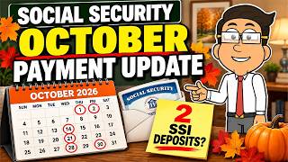 Social Security October 2026: Payment Dates, 2 SSI Checks & COLA Update