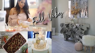 Fall Decorate, Clean & Bake With Me! ! #iHeartFall Ep 17 MissLizHeart