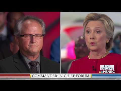 Clinton Called Out By Vet For Double Standard Over Criminal Conduct On Emails