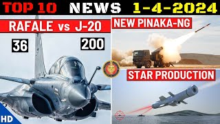 Indian Defence Updates : 36 Rafale vs 200 J-20,New Pinaka-NG,STAR Missile Production,HAL MC-X Offer