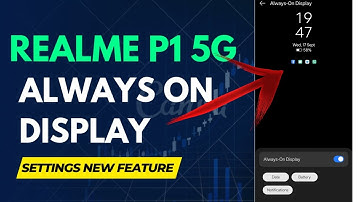 Realme P3x 5g Always On Display Hidden Settings ll Always On Display Hidden Features 