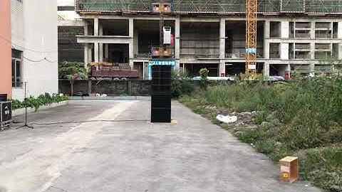 K-A-R-A 8inch Active Line Array Speaker System Outdoor Performance