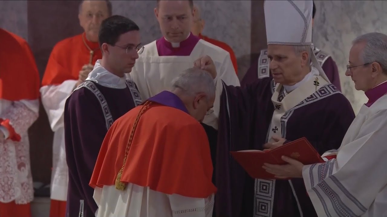 Holy Mass on Ash Wednesday from Basilica of Santa Sabina, Rome 18 ...