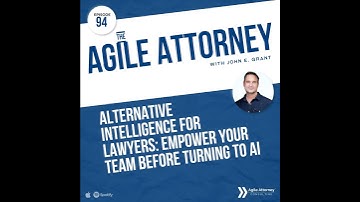 094. Alternative Intelligence for Lawyers: Empower Your Team Before Turning to AI