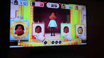 (1080p60fps) Wii Party U - Highway Rollers (My Family of Miis Part 1)