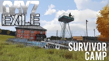 Arma 3 Exile DayZ Mod - A2 Mod Recreation - First Impressions - Part 1 - Survivor Camp