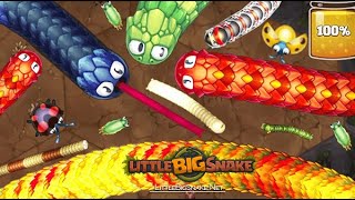 لعبة Little Big Snake ثعبان كبير - اون لاين للاندرويد والايفون (جيم بلاي) screenshot 5