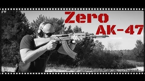 How To Zero A 7.62x39 AK-47 (HD)