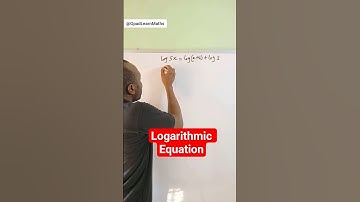 How to solve a logarithmic equation. #logarithms #logarithmicequation #gpadlearnmaths