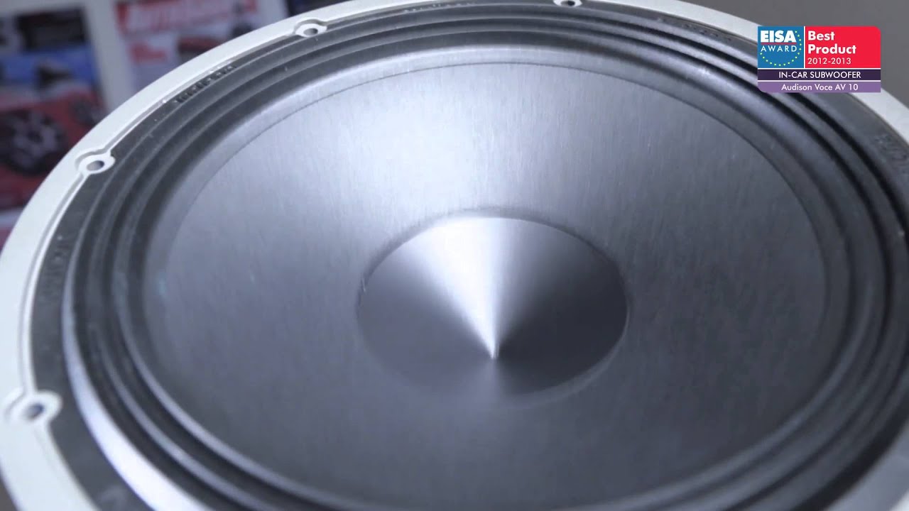 audison slim subwoofer