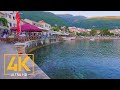 4K Virtual Walking Tour - Petrovac & Kotor - The Scenic Cities of Montenegro - Part #2