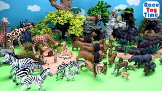 Toy Wild Safari Animals - Learn Zoo Animals Names For Kids screenshot 1